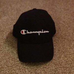 Black Champion Hat